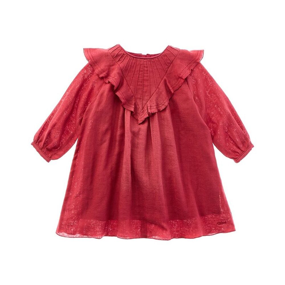 Chloé Girls  Dress, Red
